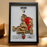 COUNTER STRIKE INFERNO Image with 3D map model