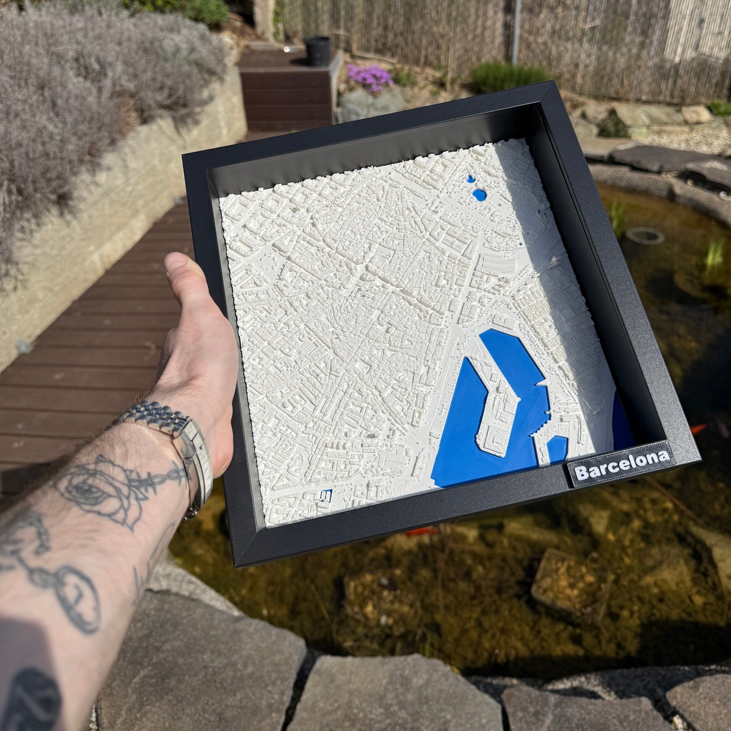 3D Obraz Barcelona